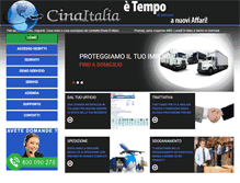 Tablet Screenshot of cinaitalia.org